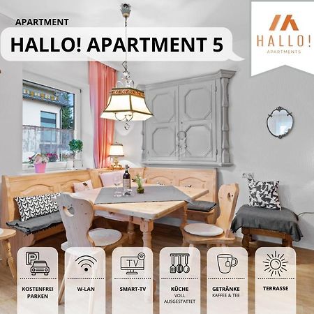 Sehr Grosse Ferienwohnung In Bester Lage Mit Grosser Sonnenterrasse L Innenstadtnaehe L 1 Minute Zum Bahnhof L Grosse Kueche L Tv L Extra-Wc L Free-Wlan L Willkommen Im Hallo!-Apartment 5 Bad Worishofen Luaran gambar