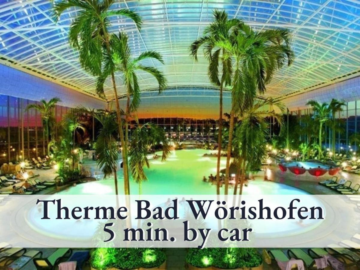 Sehr Grosse Ferienwohnung In Bester Lage Mit Grosser Sonnenterrasse L Innenstadtnaehe L 1 Minute Zum Bahnhof L Grosse Kueche L Tv L Extra-Wc L Free-Wlan L Willkommen Im Hallo!-Apartment 5 Bad Worishofen Luaran gambar